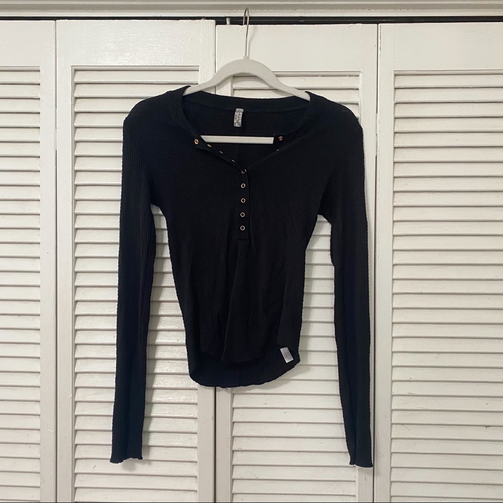 Free people Henley tee